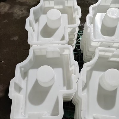 水渠连锁护坡模具-连锁砖护坡塑料模具 -不变形